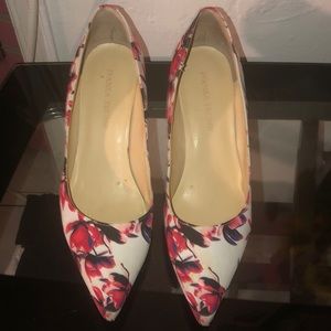 Ivanka Trump Floral Heels